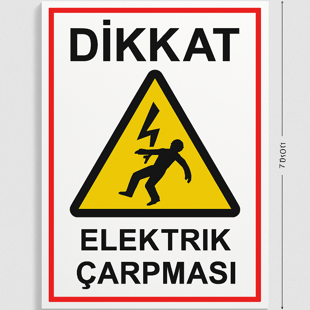 Yetkisiz Giriş Yasaktır 35×50 cm